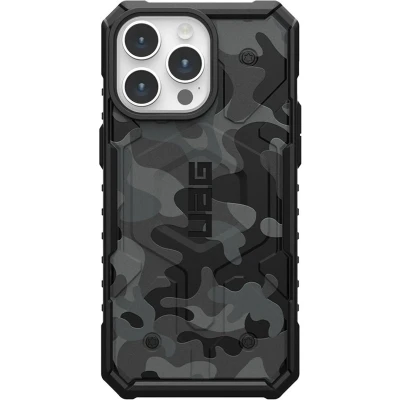 Afbeelding van Urban Armor Gear Pathfinder SE MagSafe Backcover Apple iPhone 15 Pro Camouflage, Midnight compatible