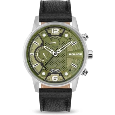 Afbeelding van Police Lanshu Chronograaf, Heren, Maat: One Size, Grün