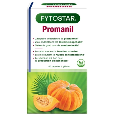 Afbeelding van Fytostar Promanil Totaalcomplex Man (60 Capsules)