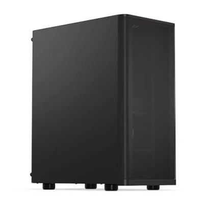 Afbeelding van endorfy Ventum 200 Solid Midi tower PC behuizing Zwart 1 voorgeïnstalleerde ventilator, Stoffilter