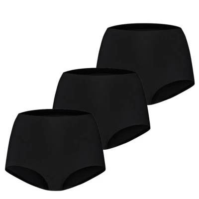 Afbeelding van Ten Cate Secrets High Waist Slip 3 pack Zwart S