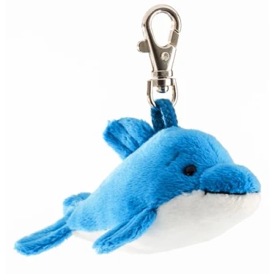 Afbeelding van Schaffer Knuddel mich! 0240 Unisex dolfijn hanger voor kinderen, Blauw, ca. 11 cm, modern, Modern