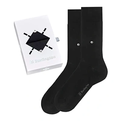 Afbeelding van Burlington Basic GIFT BOX Giftset Sokken, Heren, Maat: 41 46, Schwarz