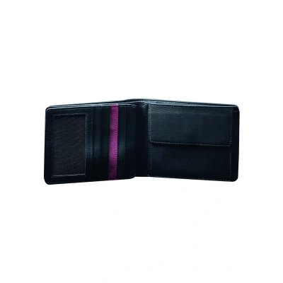 Afbeelding van Maitre Luciano Gathman herenportemonnee Billfold H10, 12 x 10 1 cm, 4060001031, zwart 900, 12,4X9,8, portemonnee