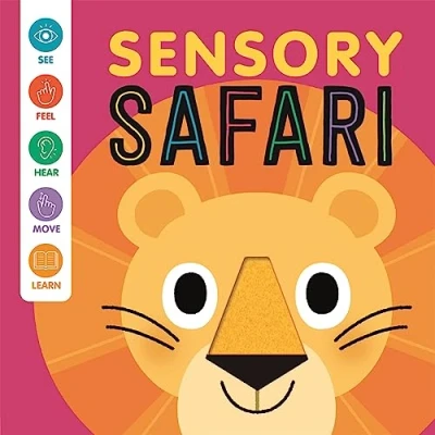 Afbeelding van Baby Sensory Book Safari