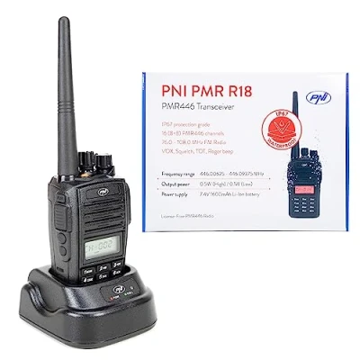 Afbeelding van PNI PMR R18 446 IP67 stof/waterdicht Robuust Walkie talkie Portofoon