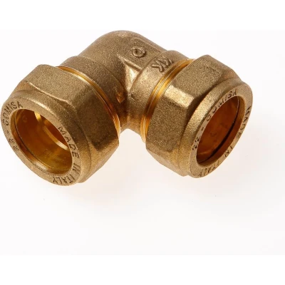 Afbeelding van Installatiebranche Kniekoppeling 2x knel 22 x 22mm