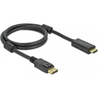 Afbeelding van DeLOCK 85955 video kabel adapter 1 meter HDMI Type A (Standaard) DisplayPort Zwart