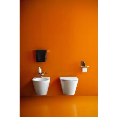 Afbeelding van LAUFEN Kartell toiletzitting m.deksel +softclose