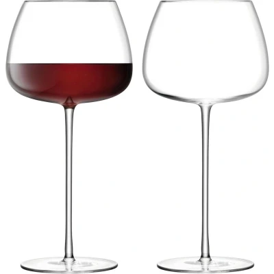 Afbeelding van L.S.A. Wine Culture Balloon Glas 590 ml Set van 2 Stuks Transparent / Glass