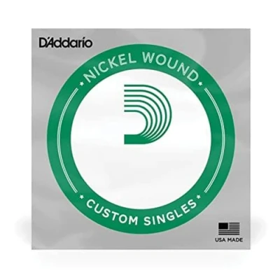 Afbeelding van D&#039;Addario NW032 nikkel omwonden Enkele snaar voor gitaar