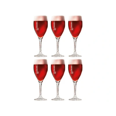 Afbeelding van Liefmans Bierglazen op Voet 250 ml 6 stuks
