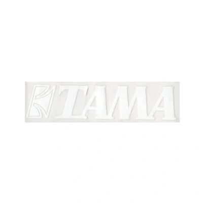 Afbeelding van Tama TLS100WH Logo Sticker White Reserveonderdeel voor drums