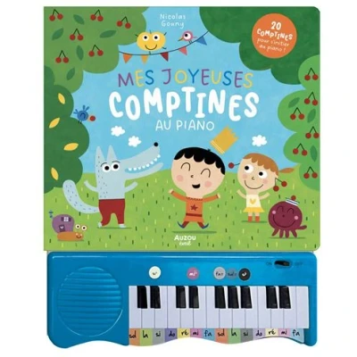 Image de Mon livre piano Mes joyeuses comptines au