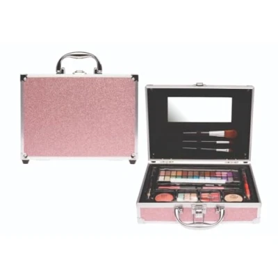 Afbeelding van Casuelle Make Up Koffer Glitter Roze