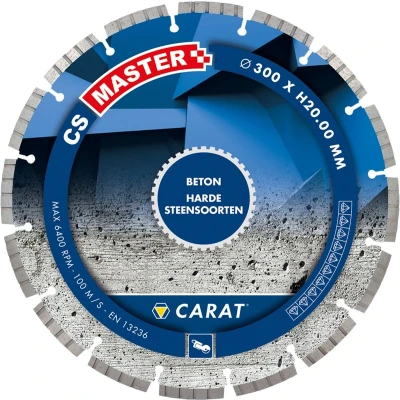 Afbeelding van Carat Diamant Zaagblad Beton CS Master 350 Mm Voor Asgat 20