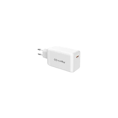 Afbeelding van Batterijoplader Celly TC1C65WGANWH Wit