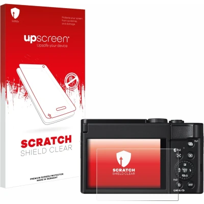 Afbeelding van upscreen Screenprotector voor Panasonic Lumix DC TZ99 Folie Beschermfolie transparant