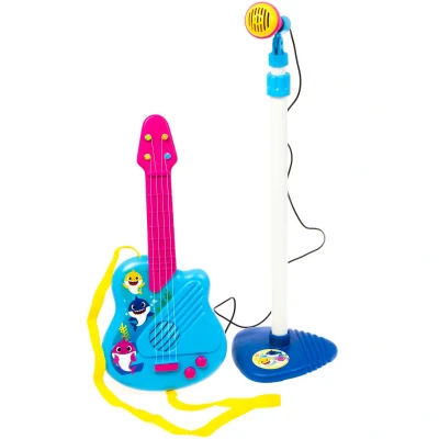 Afbeelding van Baby Shark Microfoon &amp; Gitaarset 8411865526109