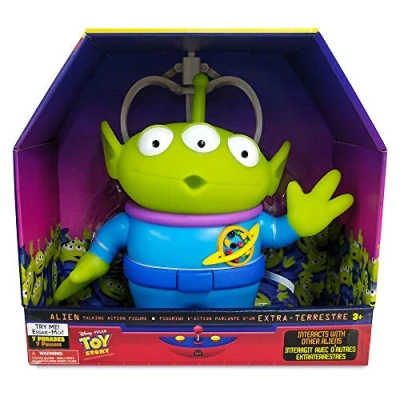 Afbeelding van Disney Toy Story interactief sprekend Alien figuur 7 Engelse zinnen speelgoed en Verwijderbare onderdelen Geschikt voor kinderen vanaf 3 jaar 25,5 cm