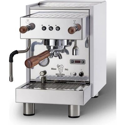 Afbeelding van Bezzera Crema PM Espressomachine RVS boiler en stoompijpje