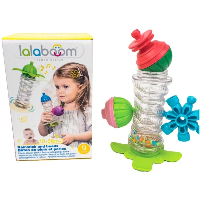 Afbeelding van Lalaboom regenmaker en klikkralen 7st