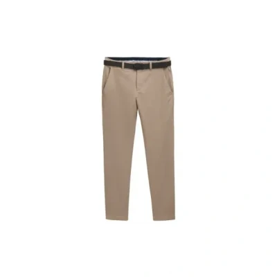 Afbeelding van Tom Tailor Heren Chino Broek TRAVELER slim Veelkleurig 31W / 34L Volwassenen