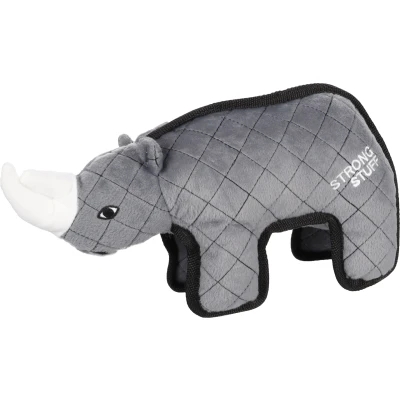 Afbeelding van Hondenspeelgoed Strong Stuff Neushoorn 32 cm