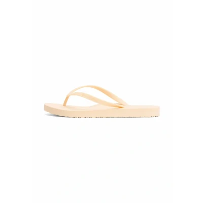 Afbeelding van Tommy Hilfiger Textured LOGO Flipflops Teenslippers, Dames, Maat: 36, Pale orange Pu