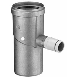 Afbeelding van Burgerhout dikwandig aluminium condensafvoer 100 mm verticaal of