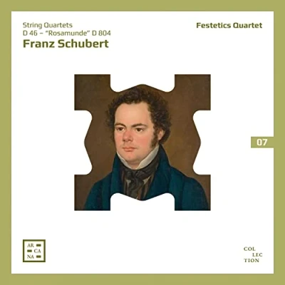 Afbeelding van Festetics Quartet String Quartets D 46 &amp; Rosamunde 804 (CD)
