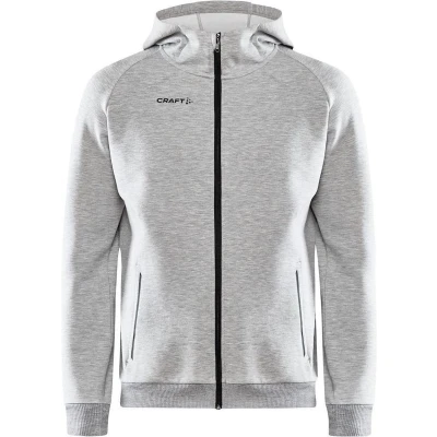 Afbeelding van Craft CORE Soul Full Zip Hood M 1910620 Grey Melange XXL