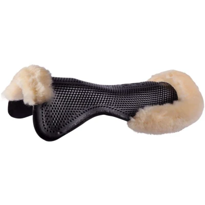 Afbeelding van BR Gel Pad Therapeutic Soft Dri lex met Schapenvacht Zwart L