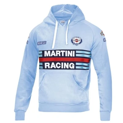 Afbeelding van Sparco Martini Racing Hoodie XL Heavenly Blauw