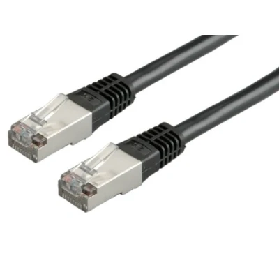 Afbeelding van VALUE Patchkabel Cat.6 (Class E) S/FTP (PiMF), zwart, 2 m