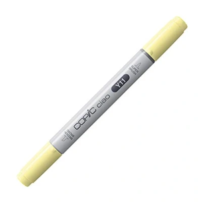 Afbeelding van COPIC Ciao Y11, Pale Yellow, twin marker met medium punt en penseelpunt