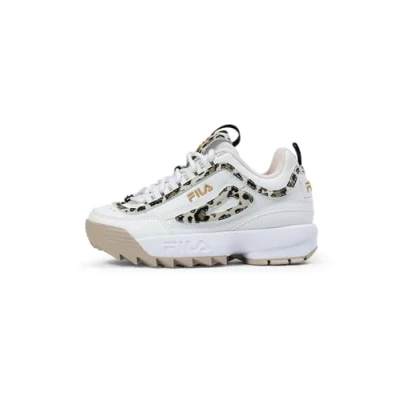 Afbeelding van FILA Disruptor P Kids Sneakers voor meisjes, Wit Oxford Tan, 28 EU