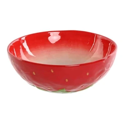 Afbeelding van Kom Home ESPRIT Rood Keramiek Modern 19,3 x 7 cm