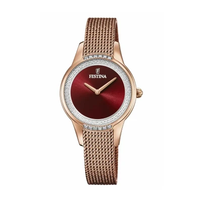 Afbeelding van Festina Mademoiselle Horloge, Dames, Maat: One Size, Red