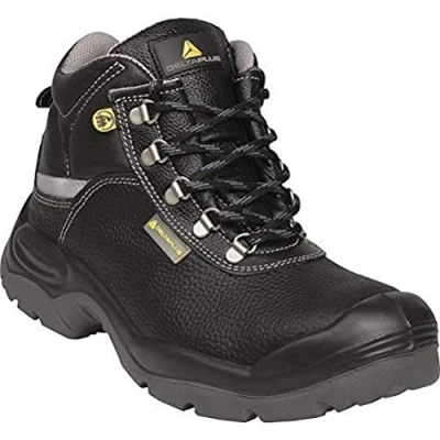 Afbeelding van Delta Plus SAUL2ES3NO39 Hoge schoenen van gepigmenteerd volnerfleer, zwart.