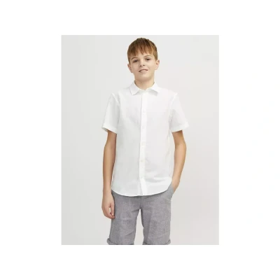 Afbeelding van Jack &amp; Jones Junior Overhemd voor kinderen, Maat: 176, White