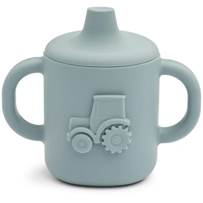 Afbeelding van Liewood siliconen tuitbeker amelio blue fog