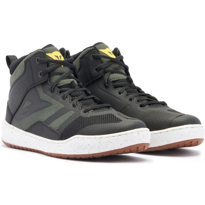 Afbeelding van Dainese Suburb Air Shoes Black White Army Green 41 Maat Laars