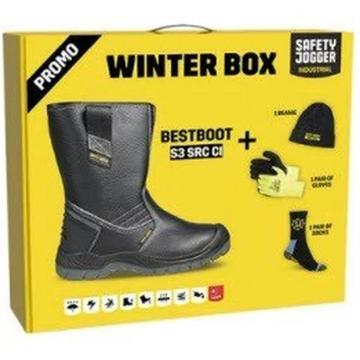 Afbeelding van Safety Jogger Bestboot S3 SRC CI pakket Zwart 46