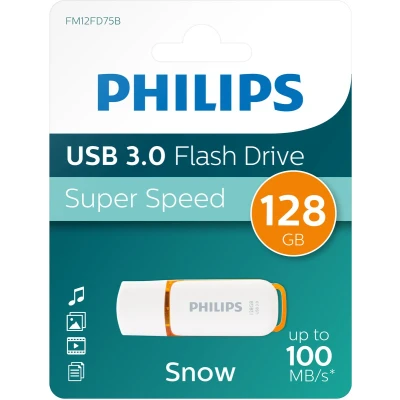 Afbeelding van USB stick 3.0 Philips Snow Edition Sunrise Orange 128GB