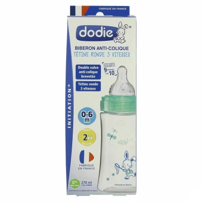 Image de Dodie Biberon Initiation+ Mixte 270ml