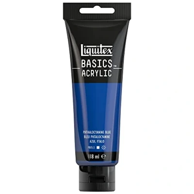 Afbeelding van Liquitex Basics Acryl Tube 118 ml Phtalocyanine ROW Blauw