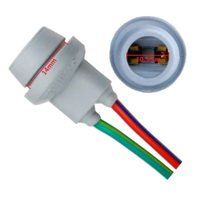 Afbeelding van L&amp;P B585 Rubberen fitting T10 W5W voor W2 gloeilamp, 1 x 9,5D