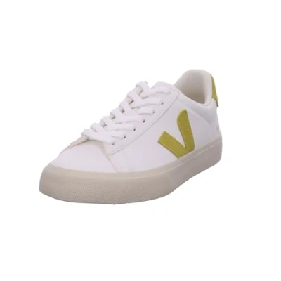 Afbeelding van Veja Campo Sneakers laag, Dames, Maat: 36, Extra white/liquor Leer