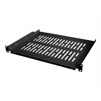 Image de LogiLink Étagère pour rack noir, RAL 9005 1U 19&quot;